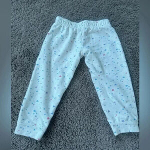 Kid's heart sweat pants.